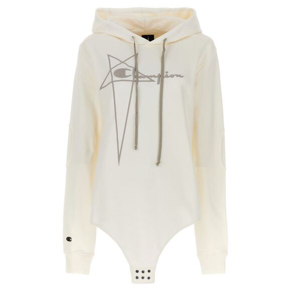 Rick Owens Women Champion X Rick Owens Hooded Bodysuit